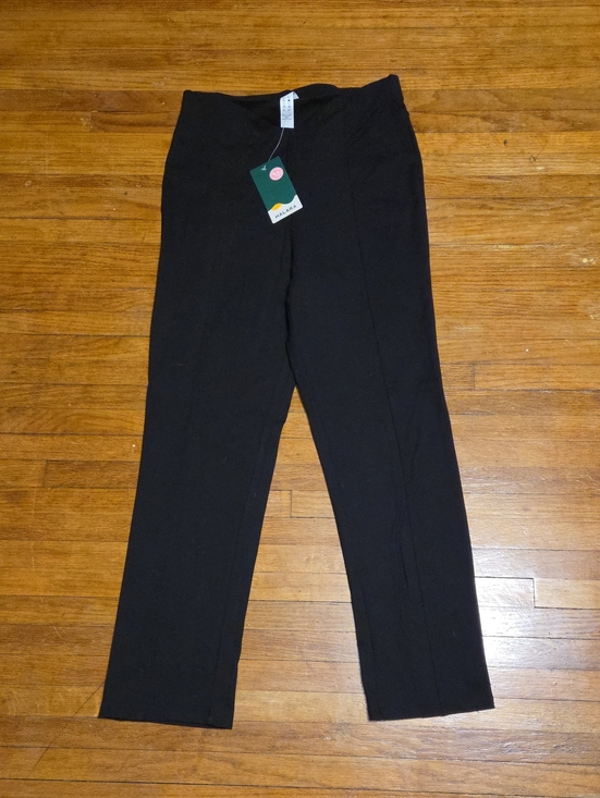 HALARA Pants - HALARA Black Straight-Leg Ponte Pants